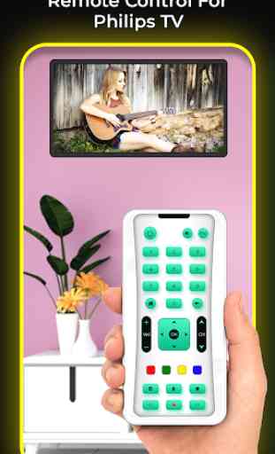 Remote Control For Philips TV 3