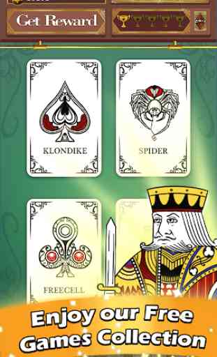 Solitaire Free Collection: Klondike, Spider & more 4