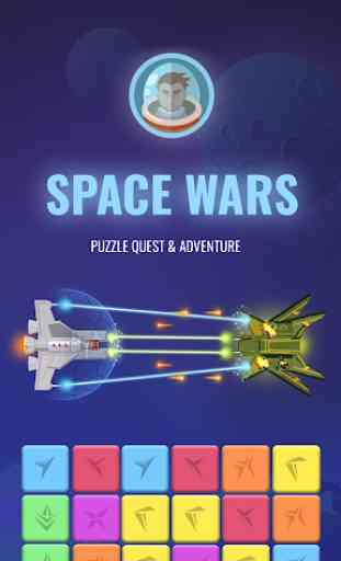 Space Wars - RPG Quest & Puzzle 1