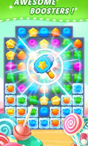 Sweet Candy Puzzle: Crush & Pop Free Match 3 Game 3