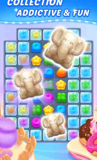 Sweet Candy Puzzle: Crush & Pop Free Match 3 Game 4