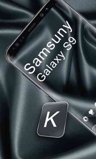 Tastiera nera per Galaxy S9 1