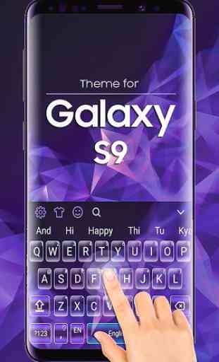 Tema della tastiera per Galaxy S9 3