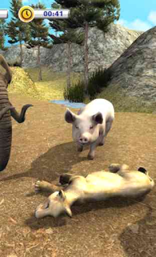 The Lion Simulator - Animal Family Simulator Game 2