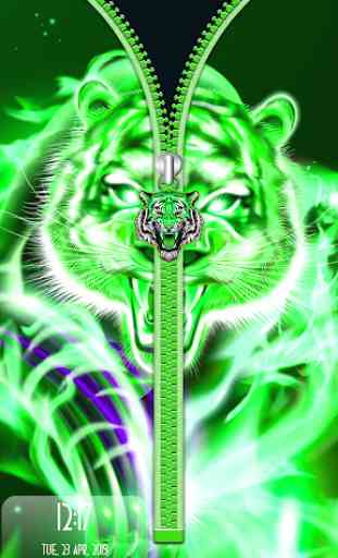 Tigre del Fuoco Cerniera Blocca Schermo 3