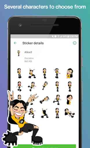 WAStickerApps Characters Stickers - WAStickerApps 3