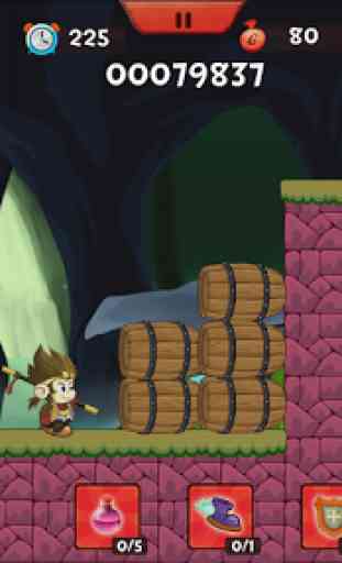 Willie the monkey king in the island adventure 2