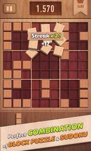 Woody 99 - Sudoku Block Puzzle - Free Mind Games 2