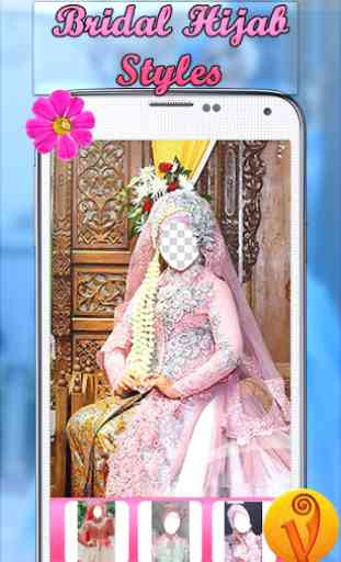 Bridal Hijab Styles 1
