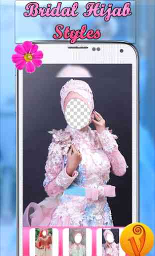 Bridal Hijab Styles 3