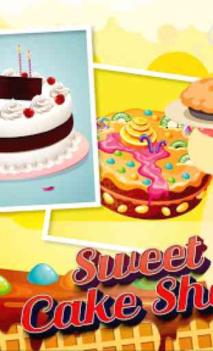 Cake Maker Shop - Chef Cooking Games 3