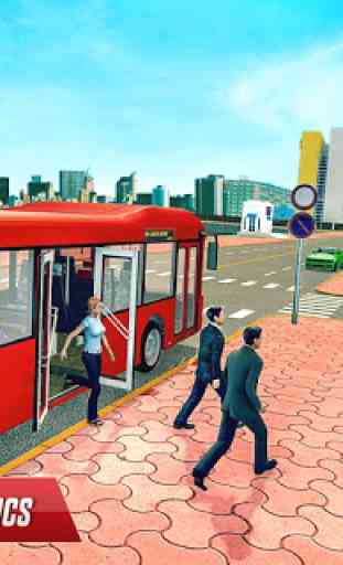 Città Autobus Passeggeri Guida 3