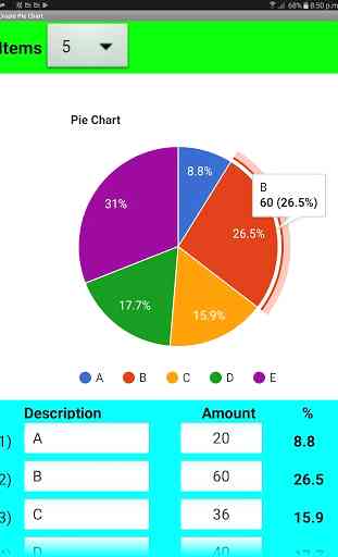 Create Pie Chart 1
