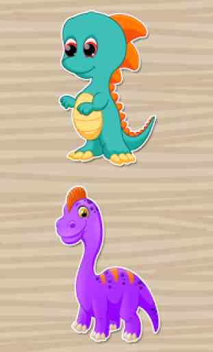 Dinosaurs Puzzles for Kids - FREE 1