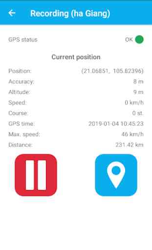 ETAPP - Easy GPS Recorder App 4