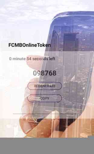 FCMBOnline Token 1