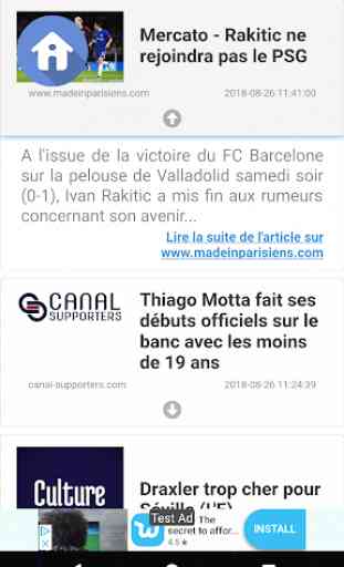 Football PSG News Actu mercato info Paris 1