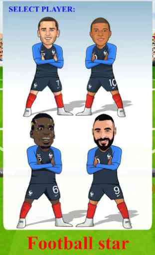 French football star: Pogba, Griezmann, Mbappé 1
