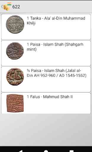 Monete dell'India vecchie e nuove da 1000 anni 1