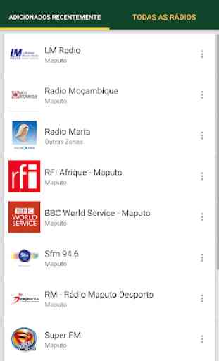 Mozambique Radio Stations 1