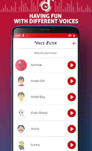 Music Sync - Music Player - Voice Changer - Record 3