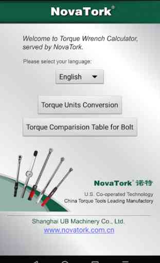 NovaTork Torque Calculator 1