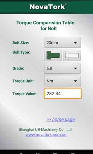 NovaTork Torque Calculator 3