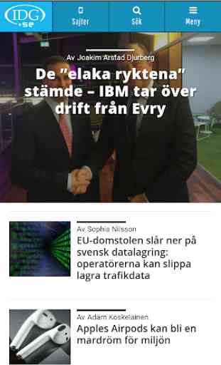 Nyheter från IDG.se 1