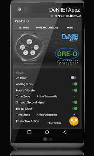 Ore-O Themed HD Watch Face & Clock Widget 3