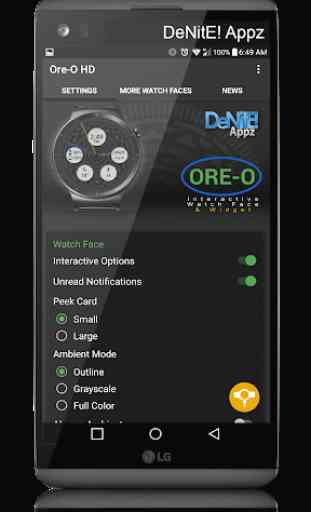Ore-O Themed HD Watch Face & Clock Widget 4