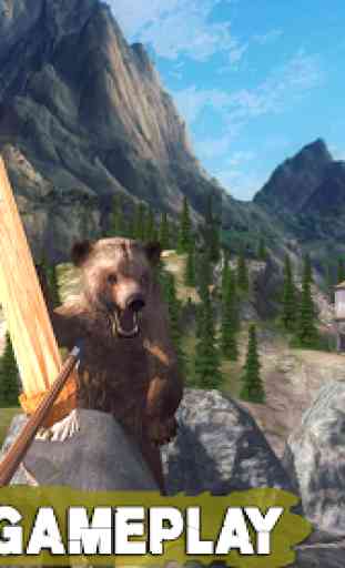 orso caccia 3d: cacciatore di tiro con l'arco 2
