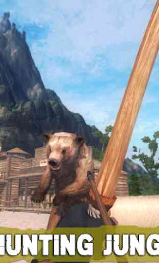 orso caccia 3d: cacciatore di tiro con l'arco 4