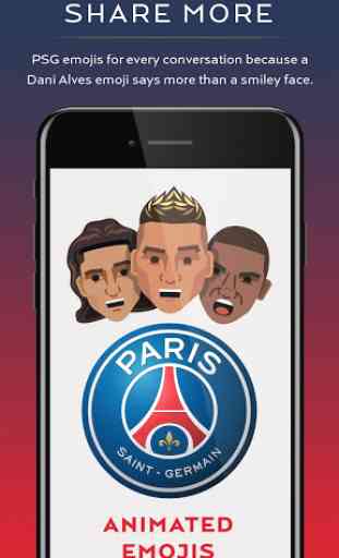 Paris Saint-Germain Emojis 2
