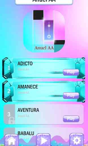 Piano Tiles: Anuel Aa Music Dance 2