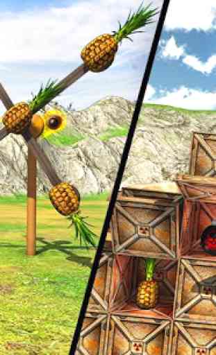 Pineapple Shooting Game 3D 2