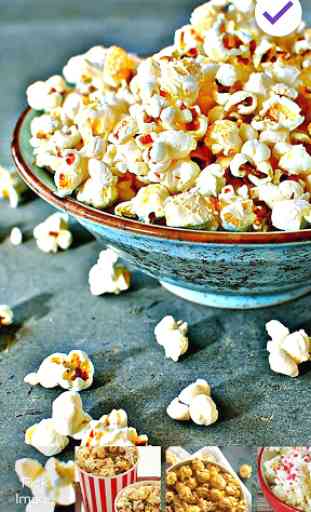 Popcorn Food Screen Lock 3