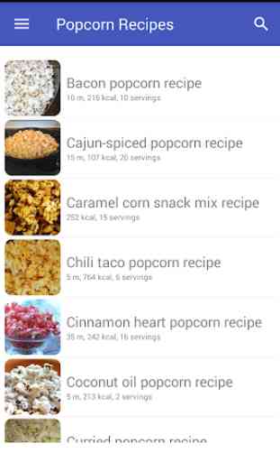 Popcorn recipes with photo offline 1