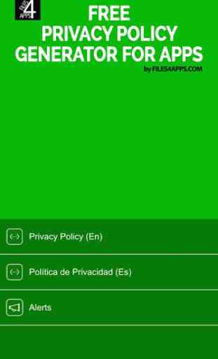 Privacy Policy App 2