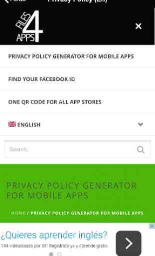 Privacy Policy App 4