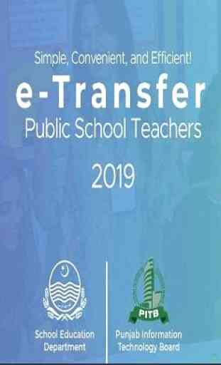 Punjab E Transfer for Teachers | Manual 2