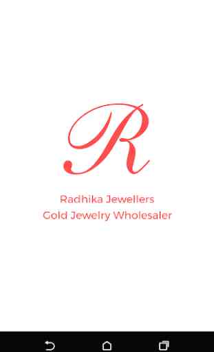 Radhika Jewellers - Gold Jewellery Wholesalers App 1