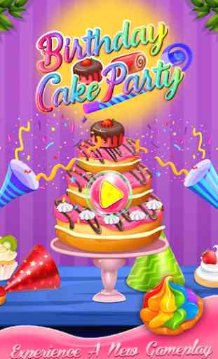 Real Cake Maker - Gioco cucina Cake Party Birthday 1
