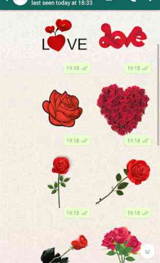 Rose GIF : Rose Stickers for Whatsapp & Flower GIF 4
