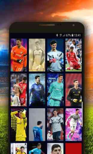 Thibaut Courtois Wallpapers : Lovers forever 1