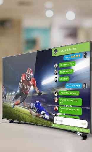type2tv+ Android TV Chat 3