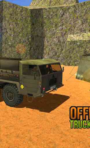 US Army Offroad Truck Truck guida veicoli militari 2