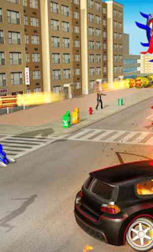 US Police Cobra Transform Robot Games 1