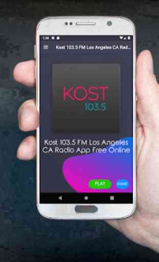 Kost 103.5 FM Los Angeles CA Radio App Free Online 1