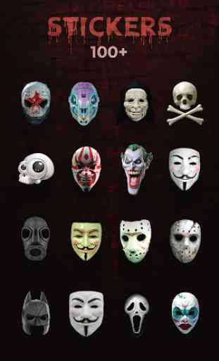 Anonymous Mask Stickers & Horror Stickers 2
