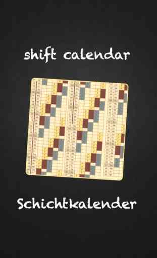 calendario dei turni di lavoro 1